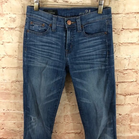 J. Crew Toothpick Ankle Jeans - Picture 3 of 8